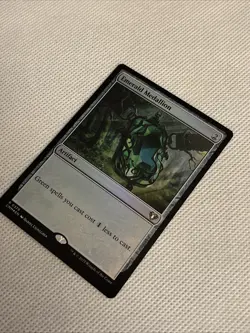 MTG {Emerald Medallion} Foil Commander Masters Rare #379 NM/Unplayed *Free Ship* - Image 3