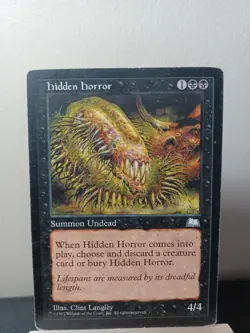 Hidden Horror [HP] - Weatherlight - MTG [UC] - Image 1