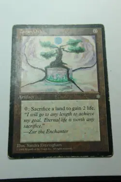 MTG Zuran Orb x1- -Ice Age-Mod/Hvy Play - Image 1