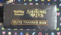 Pokemon TCG Shining Fates Elite Trainer Box ETB Tear in plastic - Image 3