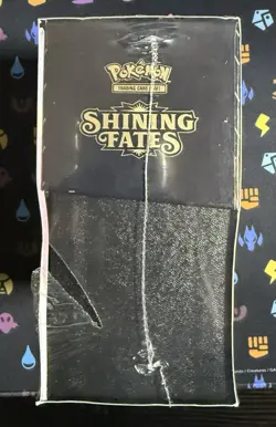 Pokemon TCG Shining Fates Elite Trainer Box ETB Tear in plastic - Image 4
