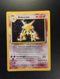 Pokemon Alakazam 1/102 Holo Unlimited | Set Base | NM (ITA) - Image 1