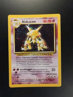 Pokemon Alakazam 1/102 Holo Unlimited | Set Base | NM (ITA) - Image 2