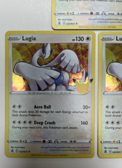 Pokemon Tcg Lot of 3 Lugia Celebrations Holo Rare - Image 3
