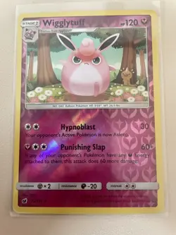x1 Wigglytuff - 72/111 - Rare - Reverse Holo Pokemon SM4 Crimson Invasion M/NM - Image 1