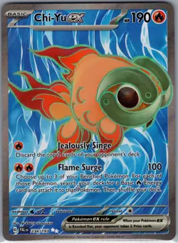 Chi-Yu ex 234/193 - Pokemon TCG SV02: Paldea Evolved - Full Art Ultra Rare (NM) - Image 1