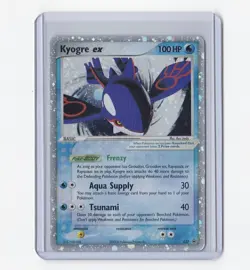 Kyogre EX 037 Holo Pokemon TCG Nintendo Black Star Promo 2006 LP - Image 1