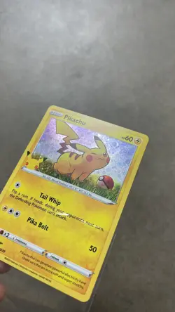 PIKACHU SWSH039 - POKEMON 25th PROMO BLACK STAR ENG 2020 NM GENERAL MILLS HOLO - Image 3