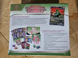 Temporal Forces (Iron Leaves) - Pokemon Center ETB + FREE PROTECTOR (NEW/SEALED) - Image 4