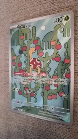 Pokemon TCG Shuckle Illustration Rare 136/132 Mega Evolution IR NM English - Image 3