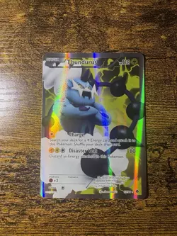 Pokemon TCG Thundurus BW - Emerging Powers 97/98 Holo Full Art Near Mint - Image 1