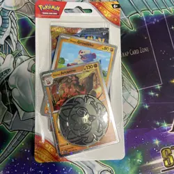 Pokemon Scarlet & Violet Surging Sparks Checklane Blister Pack Hisuian Arcanine 820650853319 - Image 1