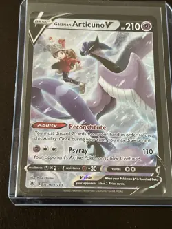 Pokemon TCG Galarian Articuno V Sword & Shield - Astral Radiance TG16/TG30 Holo - Image 3