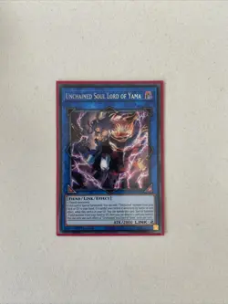 Yugioh Unchained Soul Lord of Yama MP24-EN101 Secret Rare 1st Ed NM - Image 1