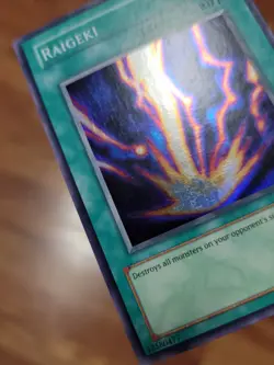 Yugioh! Raigeki - LOB-053 - Super Rare - Unlimited Edition - Image 2