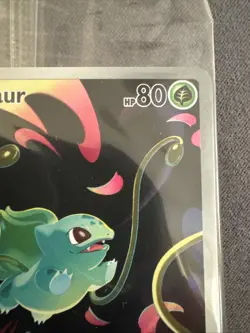 Pokemon TCG Mega Evolutions Stamped Promo Card - Bulbasaur 133/132 - NM - SEALED - Image 3