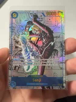 SANJI ENGLISH OP06-119 Manga Alt Art ONE PIECE CARD THE BEST vol.2 PRB-02 - Image 1