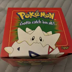 23K Gold Plated Togepi Trading Card w/Pokeball Nintendo Pokemon Limited Edition - Image 1