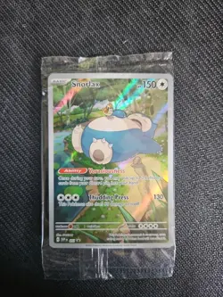 Pokemon TCG S&V 151 Snorlax Promo Card SVP051 Sealed - Image 1