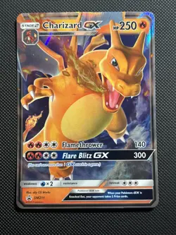 Charizard GX ULTRA RARE SM211 Promo Hidden Fates Pokemon Card Holo 2019 - Image 2