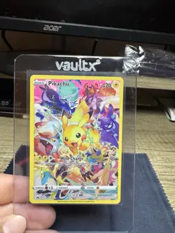 Pokemon Pikachu TCG Card Crown Zenith 160/159 Holo Secret Rare NM/Mint Condition - Image 5