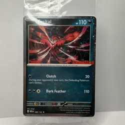 Pokemon TCG Yveltal 088/132 Holo Mega Evolution PROMO CARD Sealed GameStop - Image 1