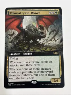 Colossal Grave-Reaver (Extended Art) Commander: Tarkir: Dragonstorm 90 NM - Image 1