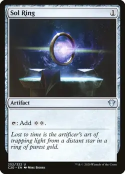 Sol Ring LP #252 Commander 2020 MTG - Image 1