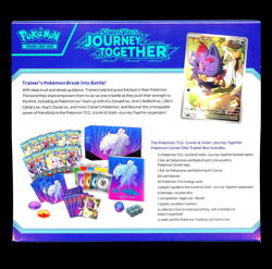 Pokemon TCG Journey Together *POKEMON CENTER EXCLUSIVE* Elite Trainer Box (ETB) - Image 2