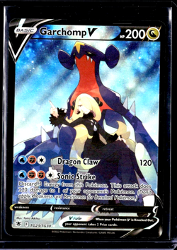 Garchomp V Pokemon Astral Radiance Trainer Gallery #TG23 Holo - Image 1