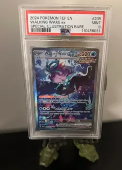 Pokemon TCG Walking Wake EX Temporal Forces 205/162 PSA 9 - Image 2