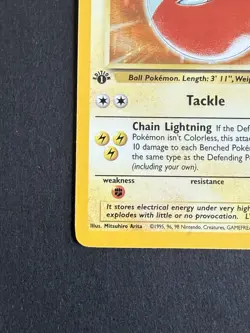Pokemon Electrode Jungle 1st Edition Holo 2/64 MP - Image 4