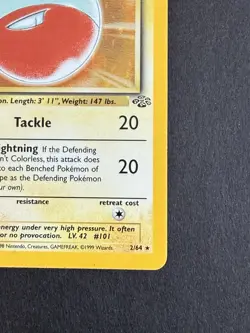 Pokemon Electrode Jungle 1st Edition Holo 2/64 MP - Image 5