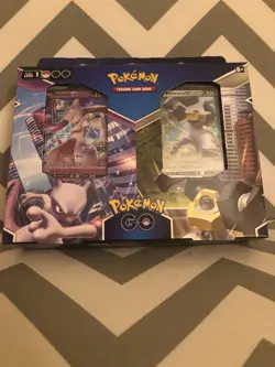 Pokemon GO V Battle Deck Mewto vs Melmetal SEALED CASE 12 Booster Packs! - Image 1