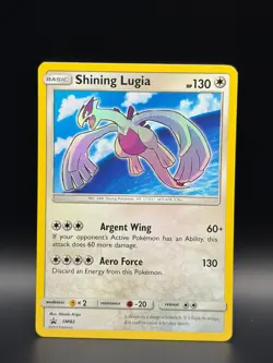 Pokemon TCG Shining Lugia SM82 Promo Holo Card NM Condition - Image 1