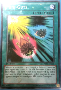 Mini-Guts - SP14-EN036 - Starfoil Rare - 1st Edition YuGiOh TCG Card - Image 1