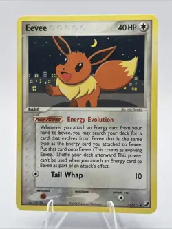 Eevee 55/115 Unseen Forces Regular 2005 Pokemon Card NM Vintage Rare - Image 1