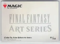 G'raha Tia, Scion Reborn Art Card () S Art Series: FINAL FANTASY 51 NM - Image 2