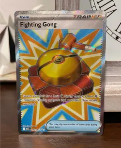 Pokemon TCG Fighting Gong 168/132 Me01: Mega Evolution Ultra Rare Holo Card NM - Image 1