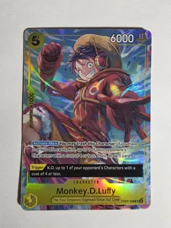 Monkey.D.Luffy (Illustration Box Vol.3)OP07-109 One Piece Promo Card Foil NM - Image 1