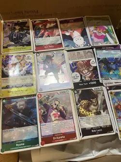 One Piece Card Game 200 Cards Lot Mystery Pack RARES, UNCOMMONS, COMMONS! - Image 1