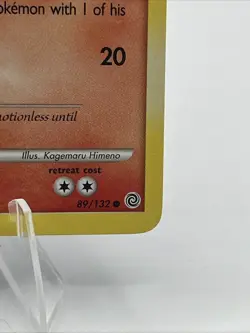 Pokemon TCG Growlithe Card 89/132 Secret Wonders Regular 2007 NM Vintage Rare - Image 3