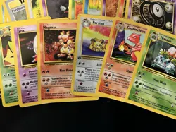 Pokemon TCG 2000 Base Set 32 card lot - uncommon, LP/NM, Bulbasaur Squirtle - Image 3