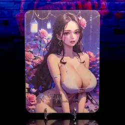 Viola Waifu Card A6 Oversized One Piece Premium Collectible Matte Board Spicy - Image 1