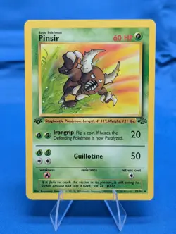Pokemon TCG Pinsir Jungle Card 25/64 1st Edition Never Played Near Mint - Image 1