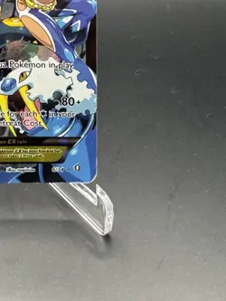 Pokemon TCG Team Aqua's Kyogre EX Double Crisis Holo Full Art Card 6/34 HP - Image 4