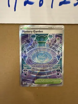 Pokemon TCG Mega Evolution Mystery Garden 172/132 Ultra Rare Near Mint NM Card - Image 2