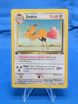Dodrio 34/64 First Edition Pokemon Card 1999 Jungle Set LP - Image 1