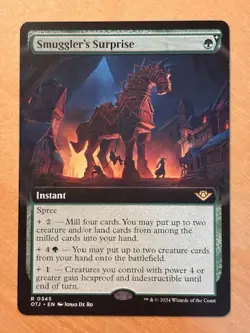 MTG Magic Gathering Smuggler's Surprise Extended Art Outlaws of Thunder Junction - Image 1