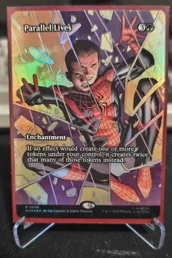 Parallel Lives - 0036 - Borderless - Foil - MTG Spider-Man - Near Mint - Image 1
